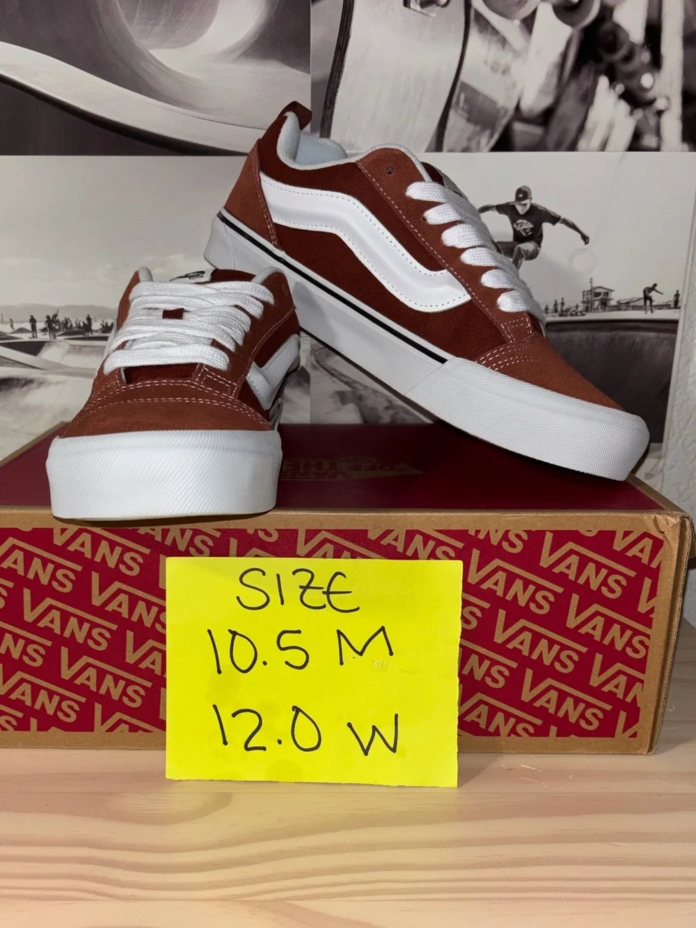 Vans Knu Skool sz 10.5 Men’s 12.0 Woman